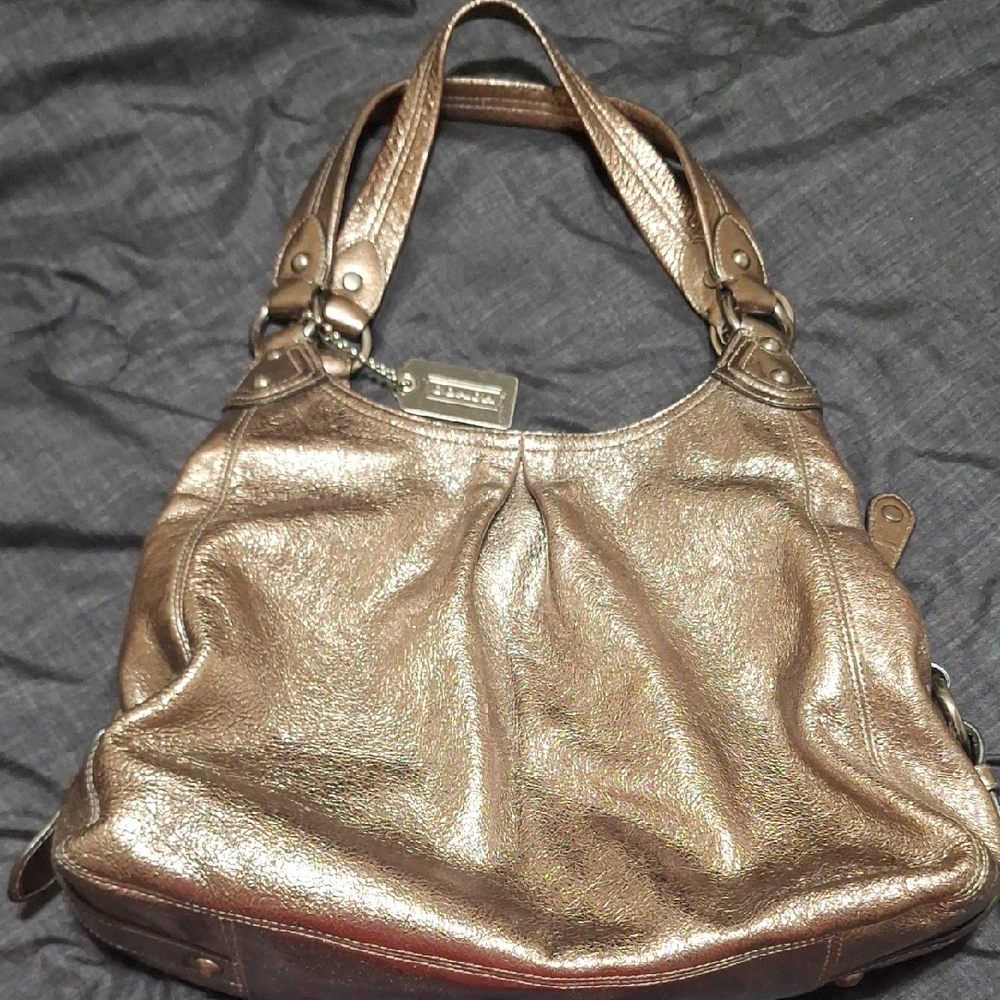 Coach Metallic Bag